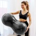 Фитбол овальный ONLYTOP, 900 г, цвета МИКС