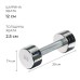 Гантель хромированная ONLYTOP, 3 кг