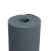 Коврик для фитнеса и йоги ONLYTOP, 183×61× 0.8 см, графитовый
