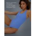 Купальник спортивный ONLYTOP, размер XL (50), цвет голубой