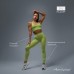 Легинсы спортивные Sculpt, р-р L, цвет зеленый