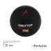 Медицинбол ONLYTOP, 12 кг, d=31 см