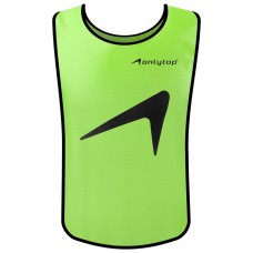 Набор манишек на резинке ONLYTOP, р. 50-56, 5 шт., цвет зелёный