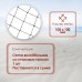 Сетка волейбольная ONLYTOP с тросом, ячейка 10×10, нить 1,8 мм, кант сверху