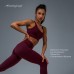 Топ спортивный Sculpt, р-р L, цвет сливовый