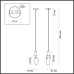 Подвесной светильник Odeon Light Lia 4372/5L