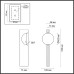Настенный светильник Odeon Light Reflection 7095/3WL