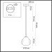 Подвесной светильник Odeon Light Pendant Vaso 5097/4LB