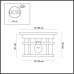 Уличный светильник Odeon Light Virta 4044/1C