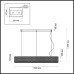 Подвесная люстра Odeon Light Panta 4927/60L