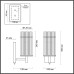 Бра Odeon Light Formia 4809/1W