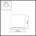 Накладной светильник Odeon Light HIGHTECH 7129/8CL