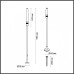 Наземный низкий светильник Odeon Light Canna 7020/4GA