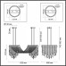 Светильник на штанге Odeon Light Afina 5420/48L