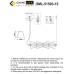 Подвесная люстра Omnilux Casargo OML-51503-15