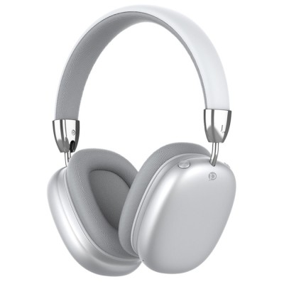 Наушники PERO BH02 ULTIMATE, беспроводные, BT 5.0, микрофон, 300 мАч, до 12 часов, серебристые