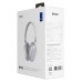 Наушники PERO BH02 ULTIMATE, беспроводные, BT 5.0, микрофон, 300 мАч, до 12 часов, серебристые