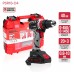 Дрель PIT ударная бесщеточная аккум. PSR18-D4 20В (2 Li акк 1,5 Ач, 40Нм, фикс. шпинд.кейс)