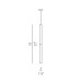 Подвесной светильник Panzeri Candle white