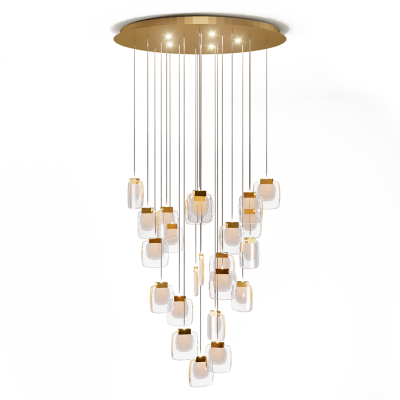 Подвесной светильник Paolo Castelli Golden Cloud Round