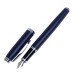 Ручка перьевая Parker IM Core F321 Matte Blue CT F, корпус из нержавеющей стали, синие чернила