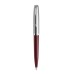 Ручка шариковая Parker 51 Core Black CT, в подарочной упаковке, стержень черный, корпус бордовый