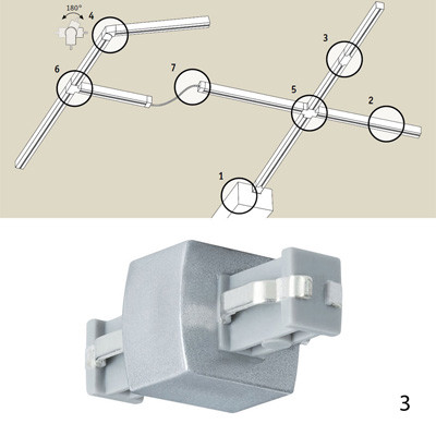 Коннектор Paulmann RS Uline 95052