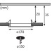 Встраиваемый светодиодный светильник Paulmann Panel dimmable 92942