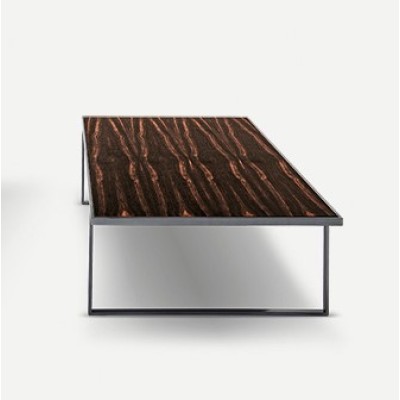 Журнальный стол Pianca Icaro Rectangular sahara/espresso