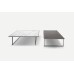 Журнальный стол Pianca Icaro Rectangular sahara/espresso