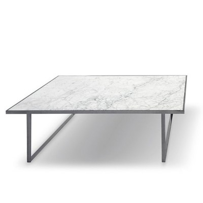 Журнальный стол Pianca Icaro Square Fior di Pesco/titanio