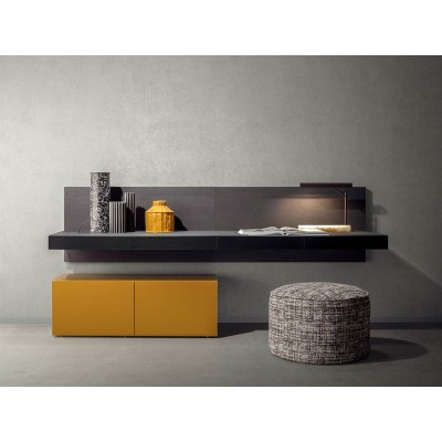 Стол Pianca Ala rovere grigio