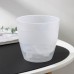 Кашпо для цветов со вставкой Plast-Avenue «Грация», 1.2 л, пластик, прозрачное