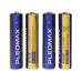 Батарейка алкалиновая Pleomax, AAA, LR03-4S, 1.5 В, спайка, 4 шт.