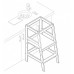 Подставка детская Polini Kids Sky