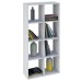 Стеллаж кубический Polini Home Smart, 8 секций, цвет белый