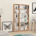 Стеллаж вертикальный Polini Home Smart, 6 секций, 80x28x202 см, цвет дуб крафт золотой