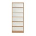 Стеллаж вертикальный Polini Home Smart, 6 секций, 80x28x202 см, цвет дуб крафт золотой