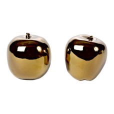 Аксессуар Pols Potten Apple gold set 2