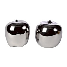Аксессуар Pols Potten Apple silver set 2