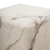 Приставной столик Pols Potten Pillar marble white S