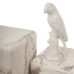 Приставной столик Pols Potten Pillar marble white S