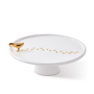 Сервировочная подставка Pols Potten Duffy Walking Duck Gold