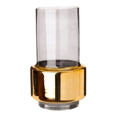 Ваза Pols Potten Lobby smoke gold M