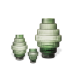Ваза Pols Potten Steps Dark Green S