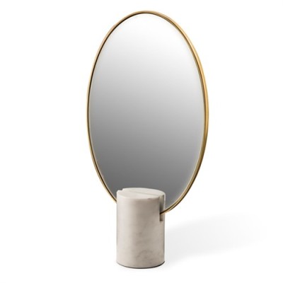 Зеркало Pols Potten Oval marble white