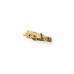Ручка-кнопка Pull Cast Kesya Polished Brass
