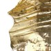 Ручка-кнопка Pull Cast Leaf Polished Brass