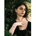 Набор 3 предмета: серьги, бусы, браслет, цвет белый, 45 см