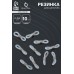 Резинка для цепочек/шнурков для очков (набор 10 шт.), цвет прозрачный в серебре